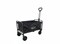 Collapsible Wagon Cart with Wheels Foldable - Folding Utility Heavy Duty Wagons Carts for Grocery Sports Garden Shopping Camping Wheelbarrows